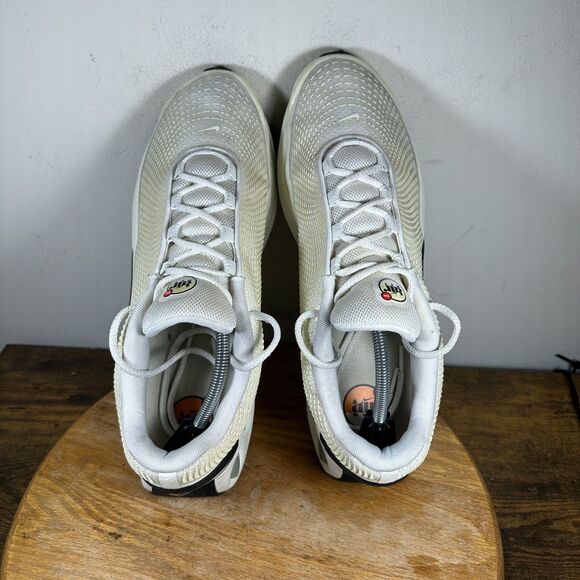 Nike Air Max DN White Gray Mens Size 13 Snail Black Shoes Sneakers DV3337-100